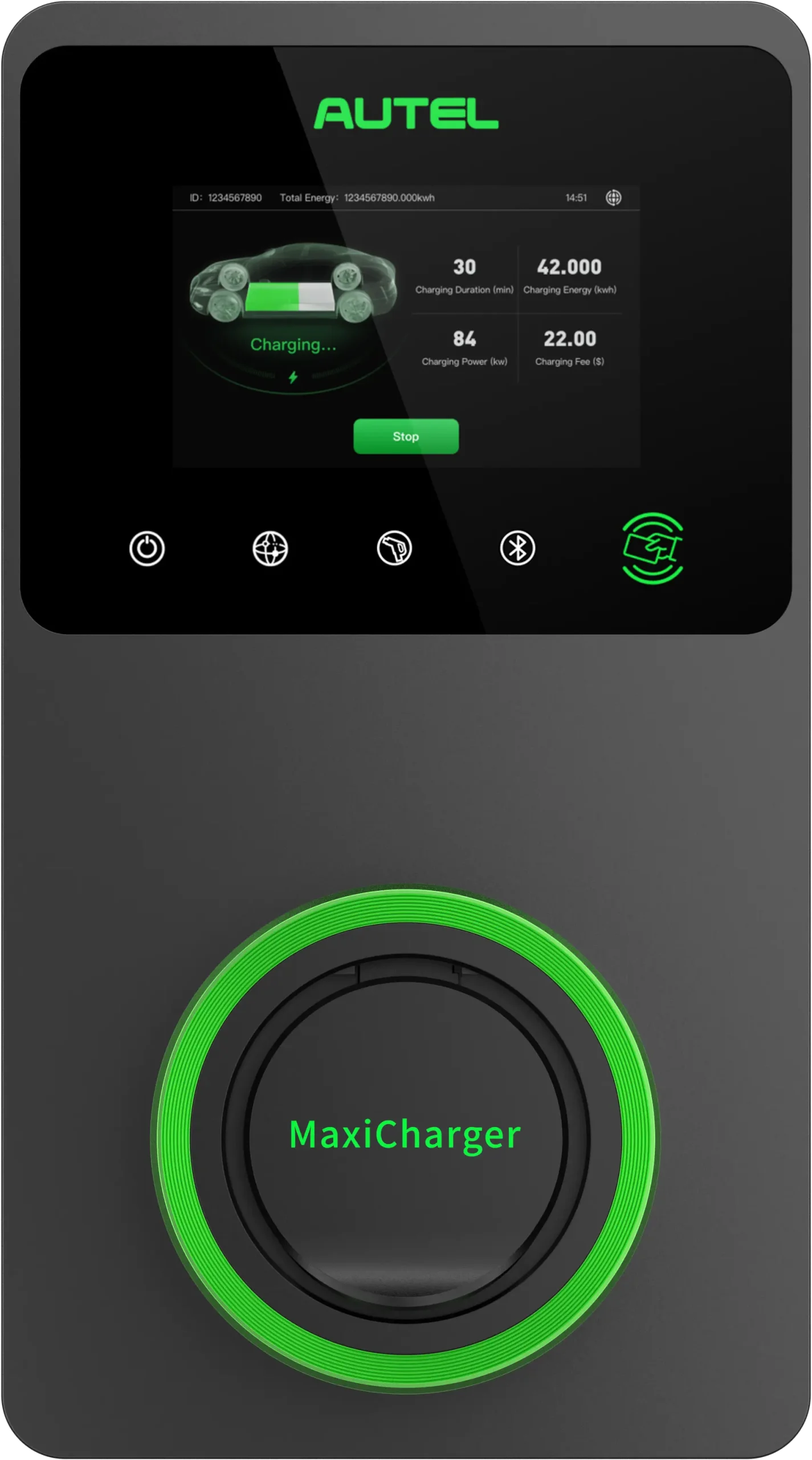 MaxiCharger EU 7kW - Pohled 2